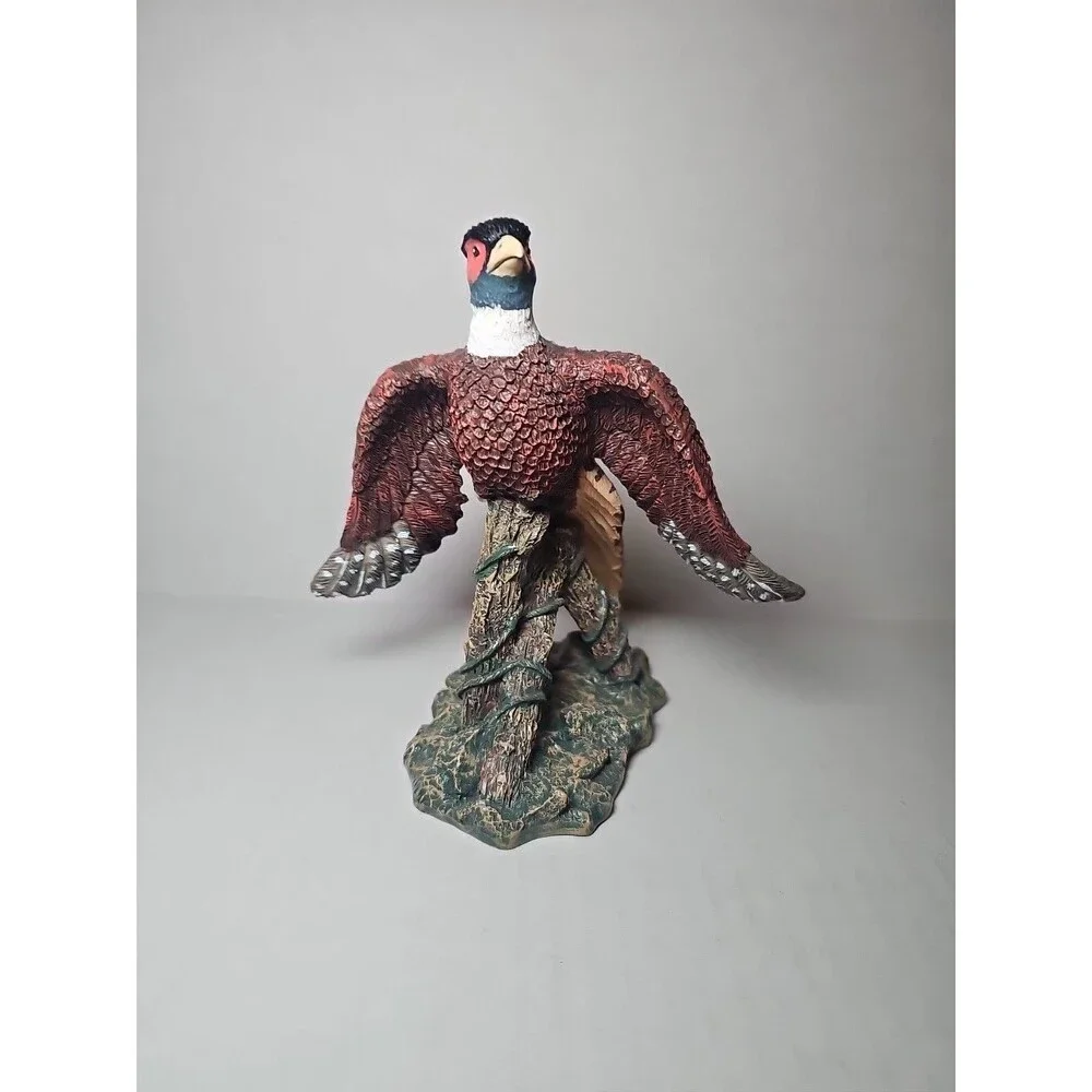 Pheasant Perched On Branch 6